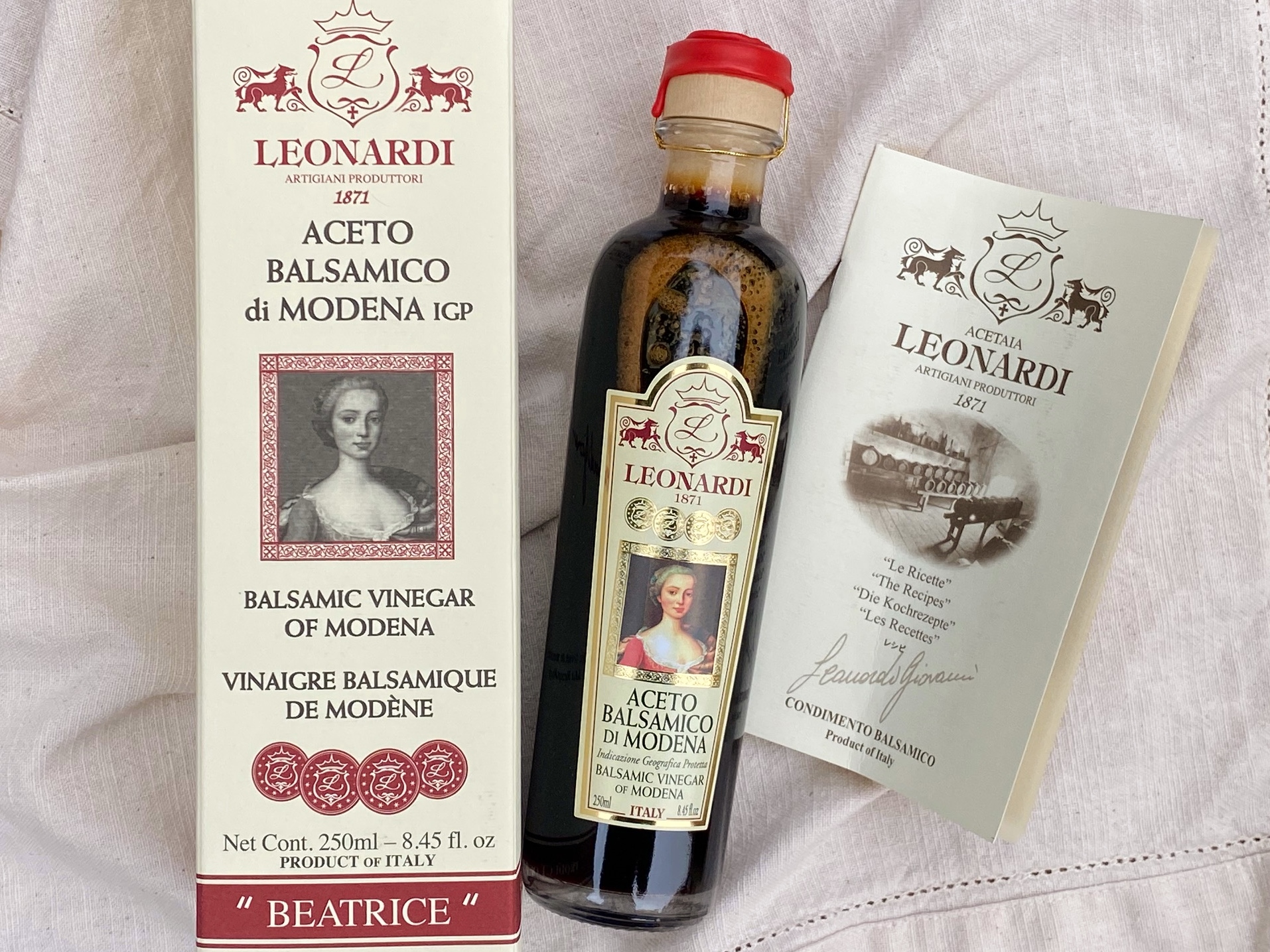 Otet Balsamic Di Modena Igp Beatrice Leonardi O et Balsamic